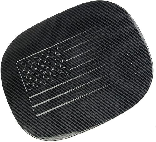 Miniatura 3 de Cubierta del depósito de combustible de fibra de carbono para puerta de gas para Chevy Tahoe Suburban 2021-2024 para GMC Yukon 2021-2024