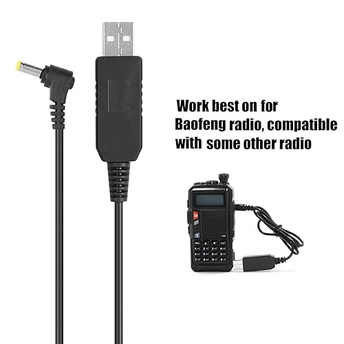 Miniatura 6 de Cable de carga USB para 5R Walkie Talkies de alta capacidad 3800mAh accesorios de batería