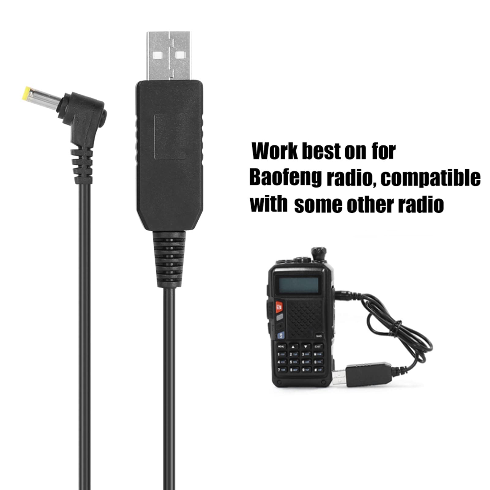 Cavo di Ricarica USB per UV-5R Walkie Talkie 3800mAh