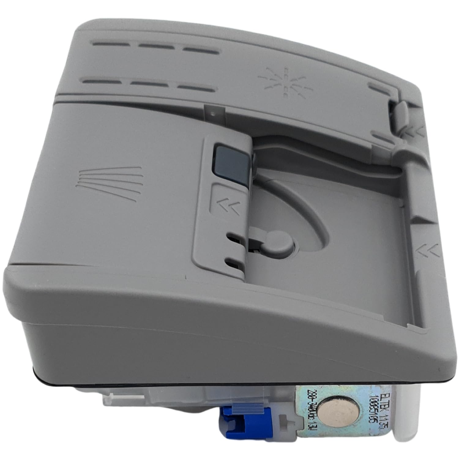 Unité de dosage pour lave-vaisselle 00755073 - Dispositif d'addition, nettoyant, module de porte, compatible avec Bosch Siemens - Gris - Remplace 12042696 00757778 - Chambre de prélavage 15