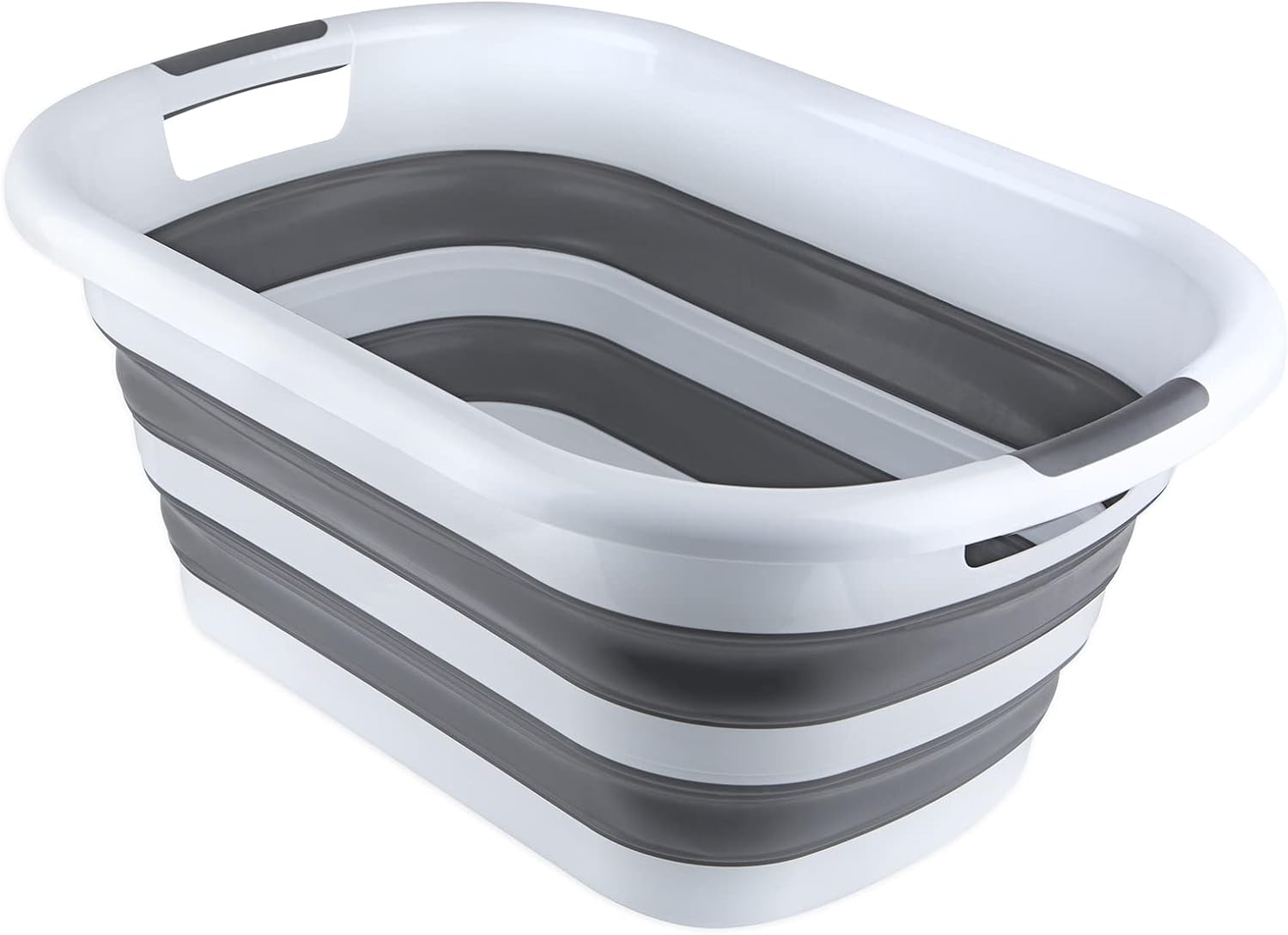 Craftend Faltbarer Wäschekorb, 40 l Kunststoff, PopUpWäschekorb für