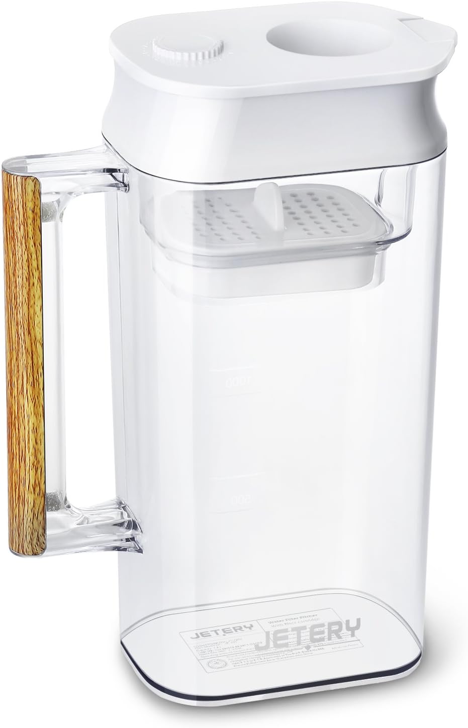 Water Filter Pitcher Jug Long Lasting Patented ACF Filtration for Health Clean Water 150 Gallons BPA Free NSF Certified