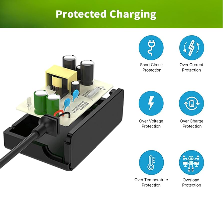 Mini Chainsaw Battery Charger, Handheld Chain Saw Lithium