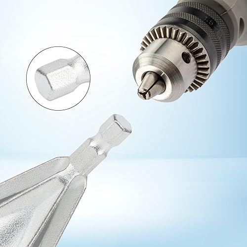 Miniatura 5 de Herramienta de chaflán externo de desbarbado Quitar Reparación de rebabas Broca Perno externo, Repara rápidamente pernos dañados Desbarbado Chaflán