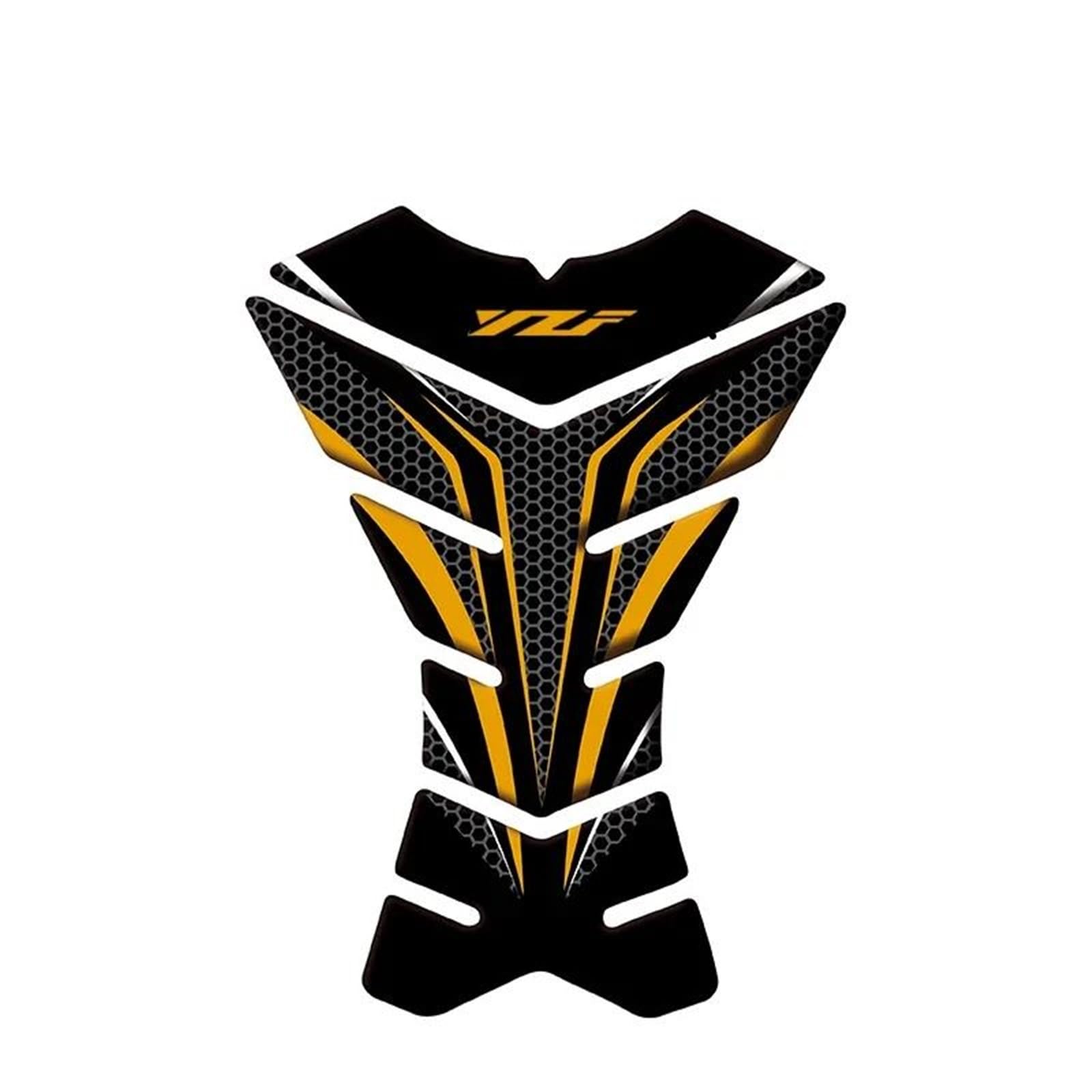 Fuel Tank Side Sticker Carbon Fiber Look Motorcycle Tank Pad Protector Decal Sticker for Yamaha YZF R1 R3 R15 R6 600 R125 1000
