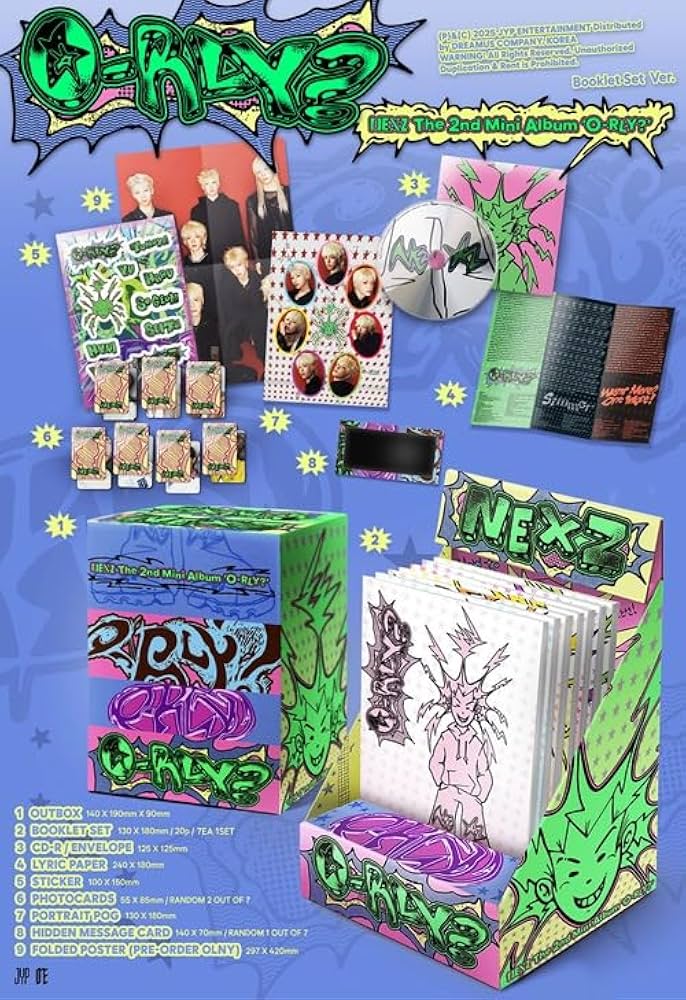 Amazon.co.jp: NEXZ (ネクスジ) - 2nd ミニアルバム 「O-RLY