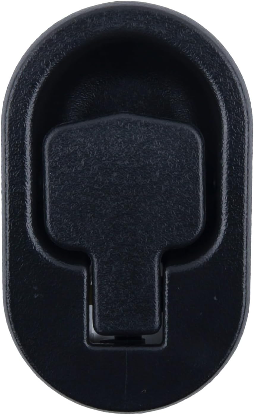 Replacement Oval Pull Handle for Recliner Sofa Chairs – ABS Black Release Lever Hardware Compatible with 3mm & 6mm Cables, Fits Most Manual and Power Recliners