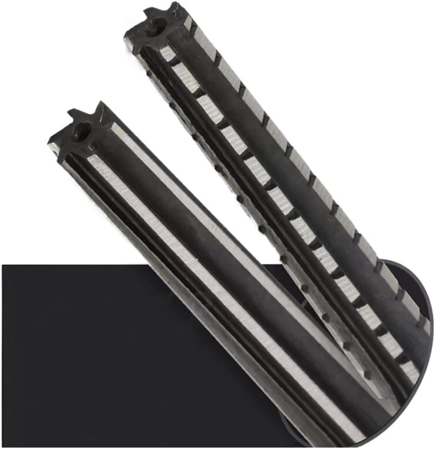 ACiyD 2Pcs Alesatore MT1/MT2/MT3/MT4 Alesatore a Mano in Acciaio per Utensili in Lega, Standard internazionali, Finitura, sgrossatura, tornio Meccanico (Dimensioni : MT2) (MT1)