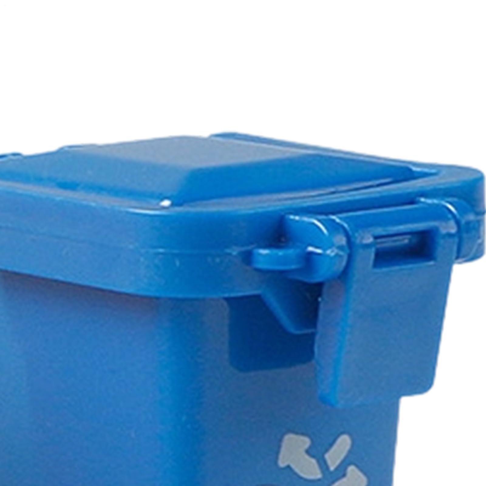 Genérico De Reciclaje Mini - 4 Piezas Mini Contenedor de Basura y Reciclaje para Escritorio | Cubo de Basura en Miniatura de - para Hogar Estudio Oficina Escuela Aula Jardín de Infancia Guardería