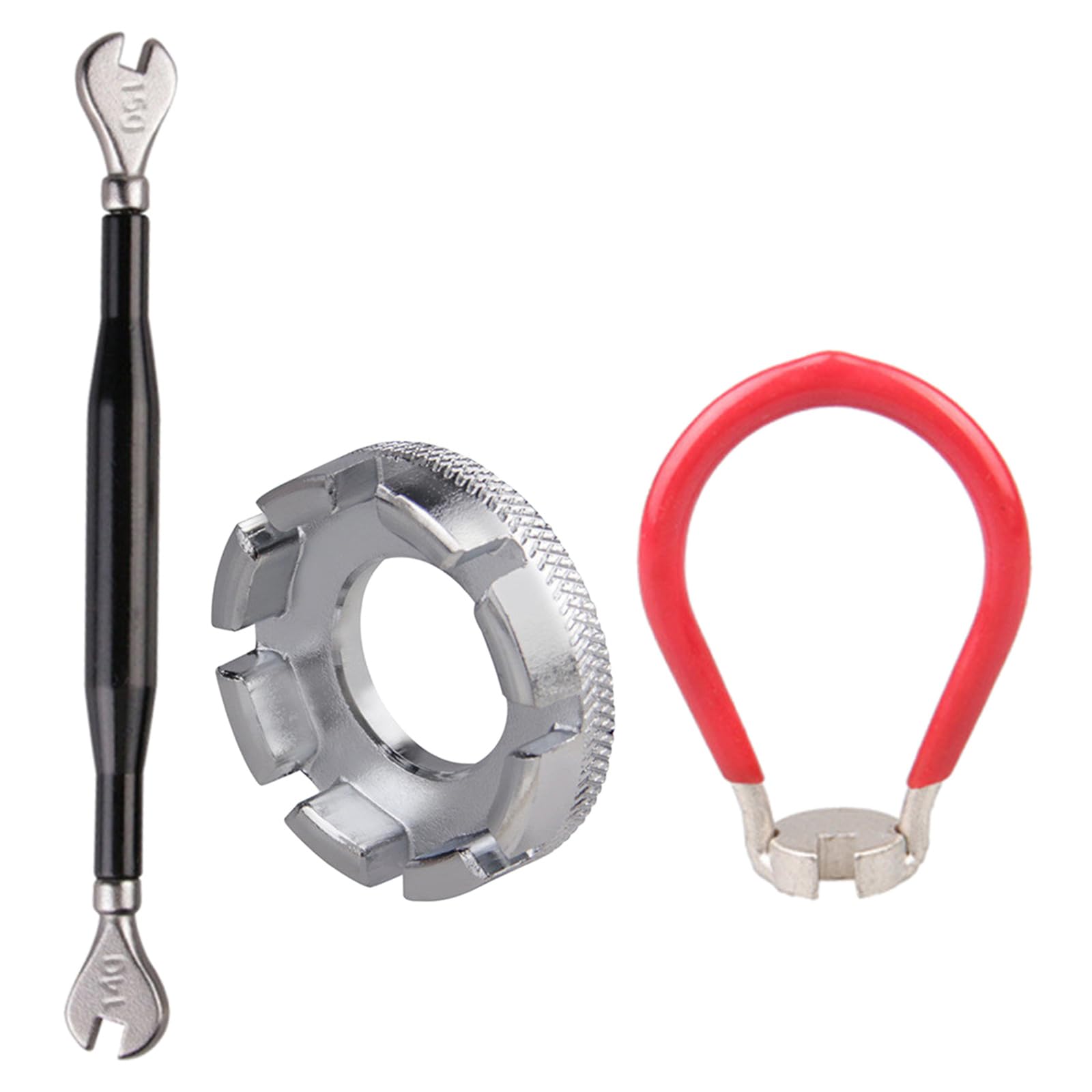 KAIXINXIN Pack Of 3 Bike Spoke Adjustment Wrench Tools Road Bike Rim Truing Tool Mountaine Bike Rim Correct Tool Set