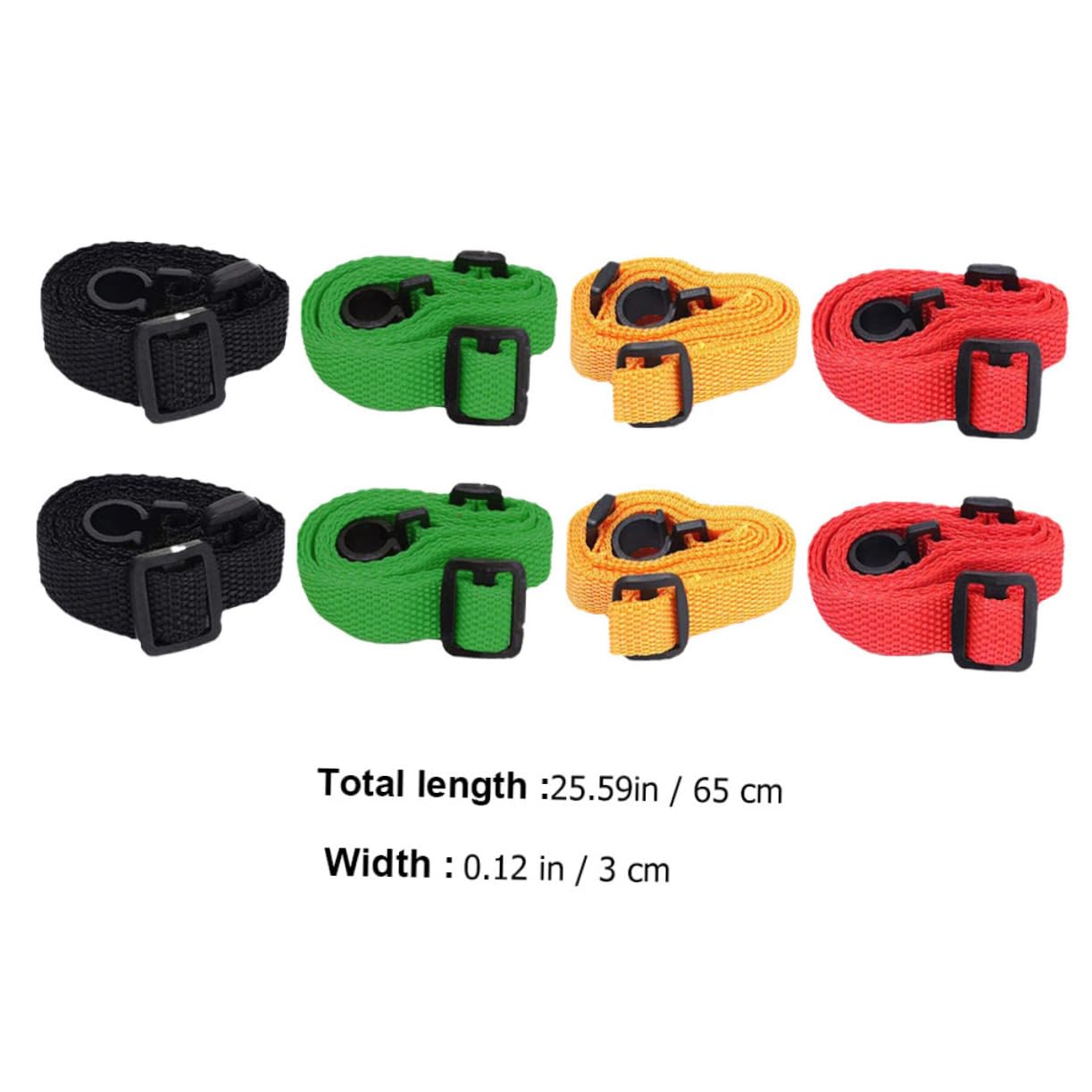 BESPORTBLE 12pcs Durable Ukulele Strap Carrying Belt for Music Instruments Accessory for Ukulele Performers Selection Random Color