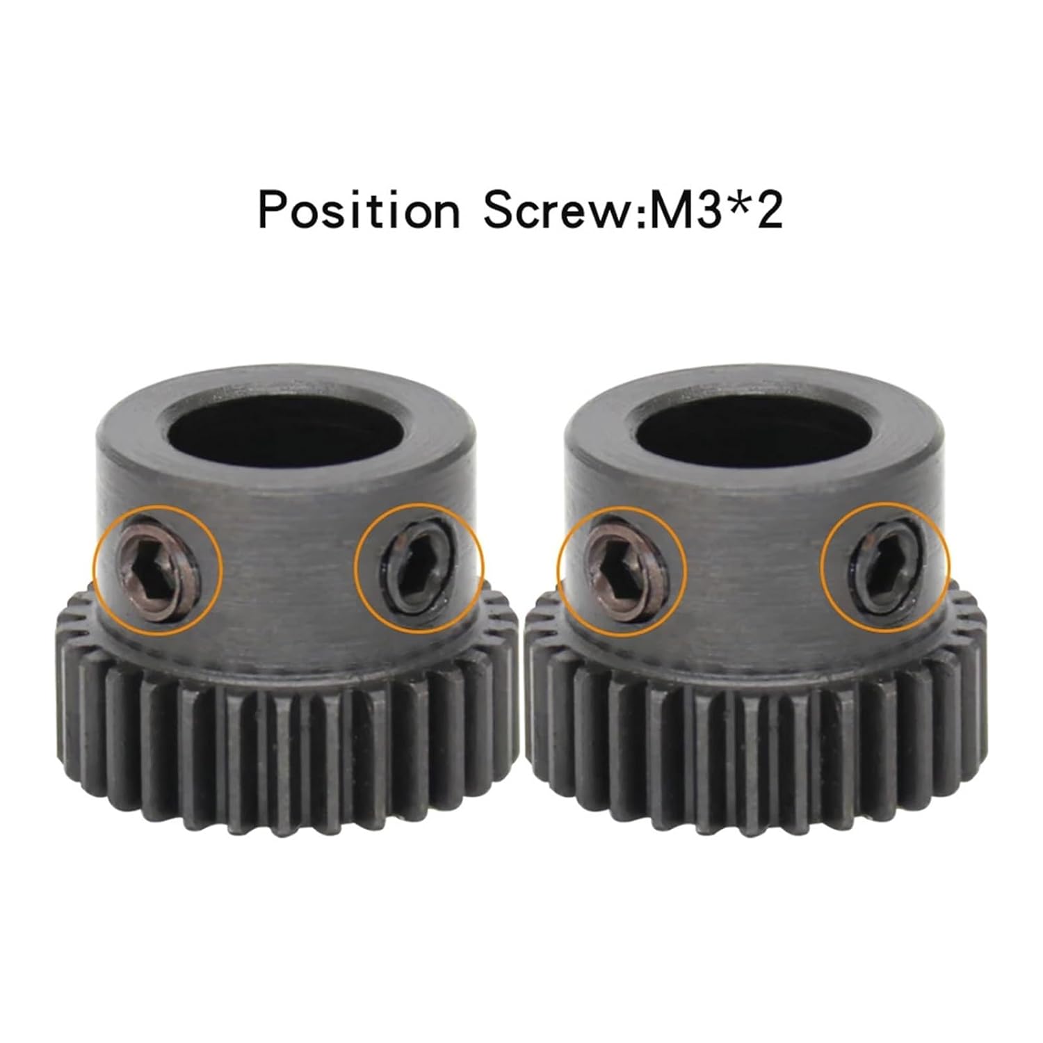 1pc Spur Gear 0.5M-28T/30T Bore Size 4/5/6/6.35/8mm Mini Gear Wheel SC45#Carbon Steel Blackening Teeth Height 5mm Transmission Parts(6.35 mm,0.5M-30 Teeth)