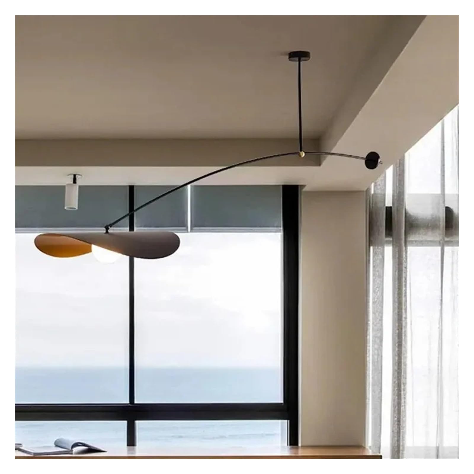 KKXXYQFC Lampada da Parete, Soggiorno Minimalista, Studio, Camera da Letto, lampadari, Sala da Pranzo, personalità Creativa, Lampada da Parete Artistica con Braccio oscillante (Calda, Lampada da