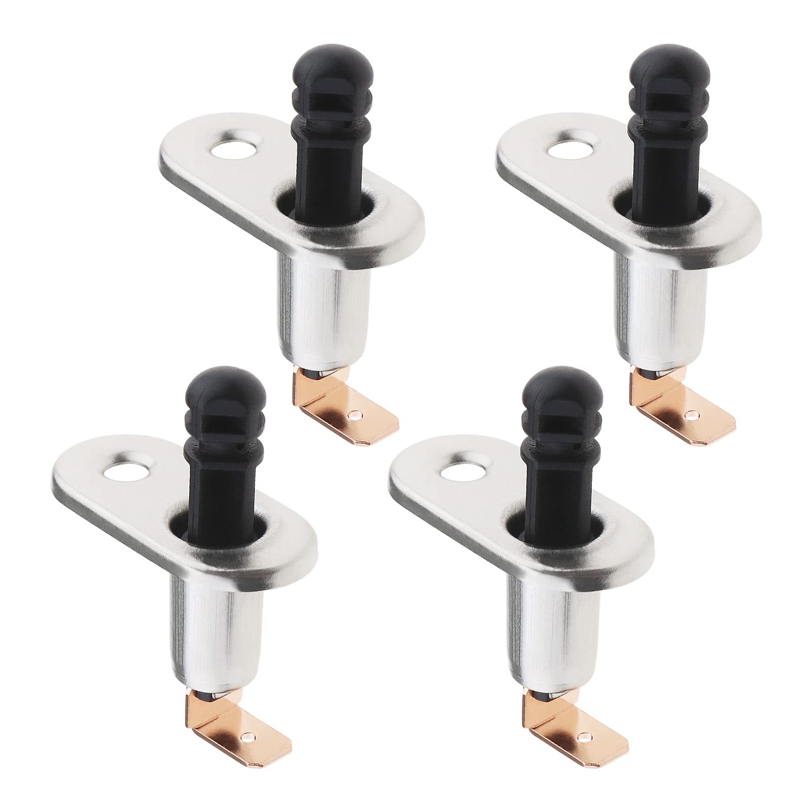 ECSiNG 4PCS Door Contact Switch Pin Switch Momentary Switch Pressure Switch for Automobile Hood Ceiling Lamp Chassis Lamp Trunk Notification 4.8mm Hole-image-10