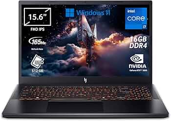 acer Nitro V 15 ANV15-52-77F6 Notebook Gaming, NVIDIA GeForce RTX 5050 8 GB GDDR7, Processore Intel Core i7-13620H, Ram 16 GB DDR4, 512 GB SSD, Display 15.6" FHD IPS 165 Hz LED LCD, Windows 11 Home