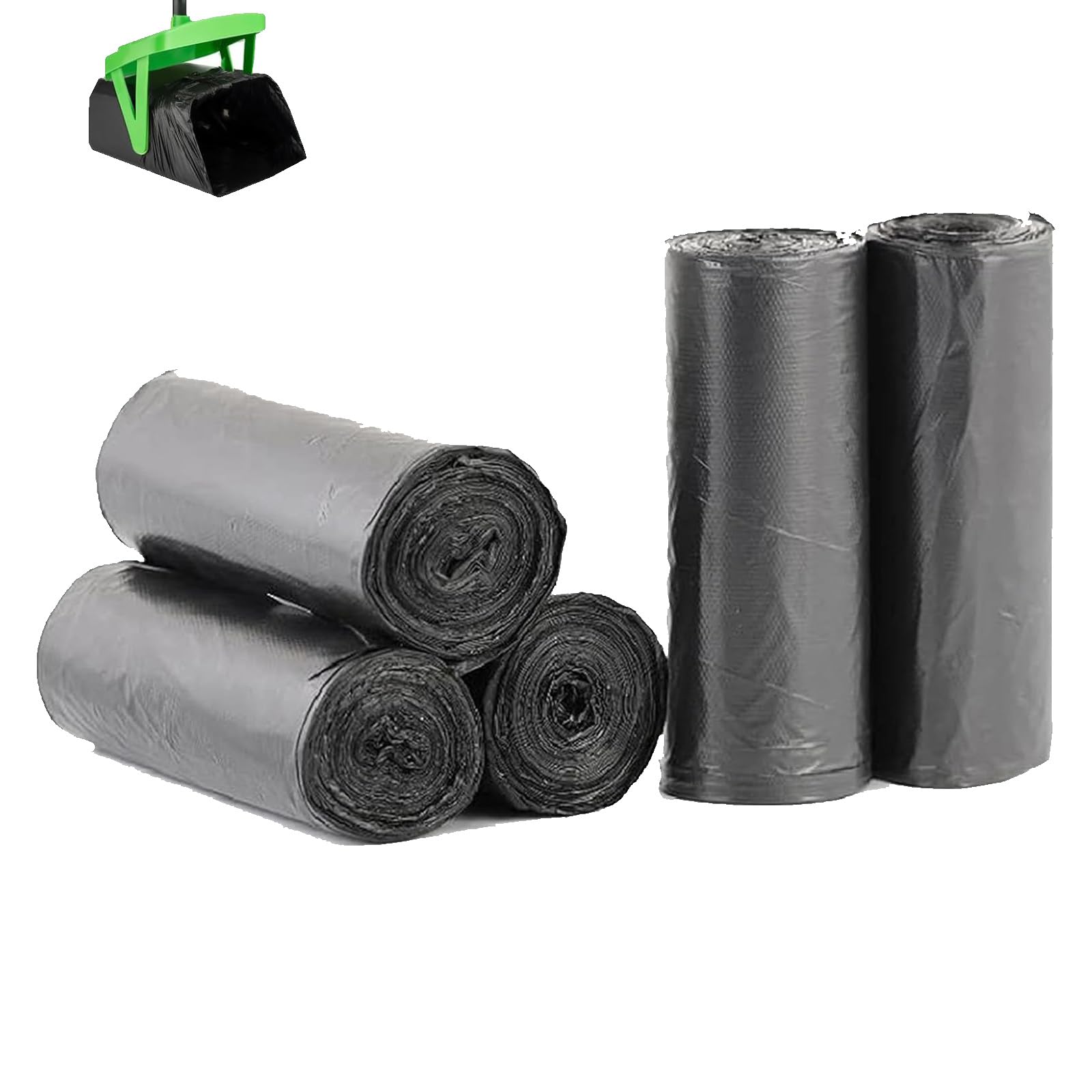 FUSBUNTY Bolsa para excrementos de perro, 100 bolsas de basura para perros de 19.7 x 17.7 pulgadas para FUSBUNTY Pooper Scooper giratorio y juego de rastrillo