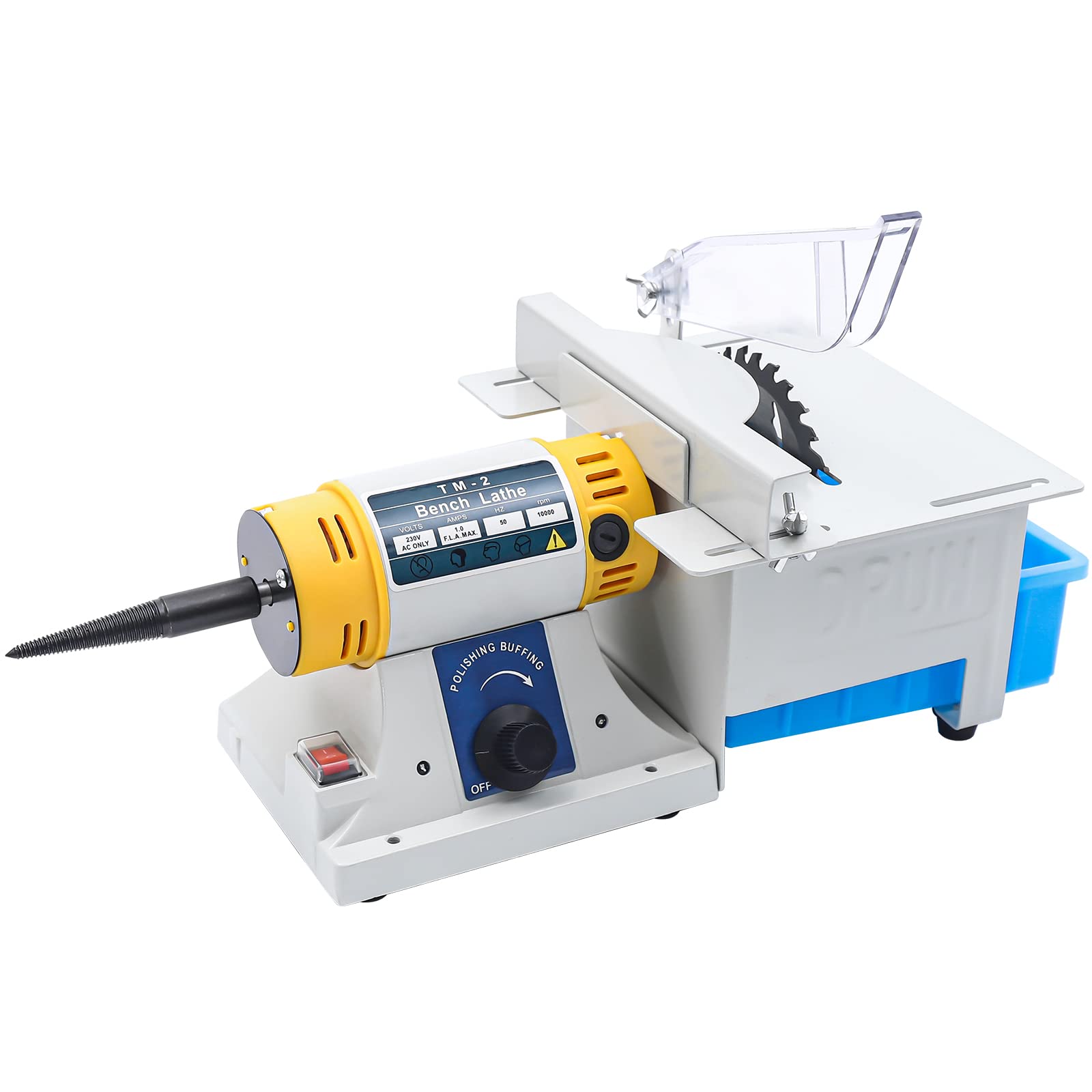 TITIDU Desktop Multi-Function Grinder, Jade Engraving Machine, Beeswax Electric Grinder, Amber Polishing Machine Table Saw