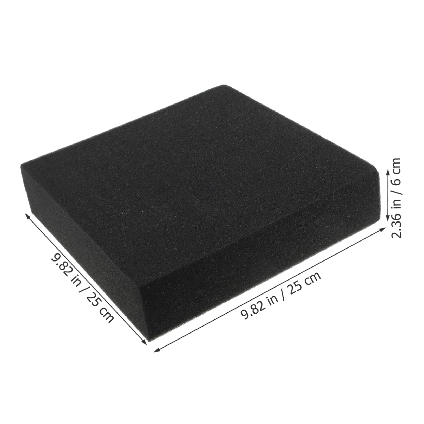 OSALADI High Density Foam Packing Insert Soft Hand-shred Square Sponge Liner for Safe Shipping