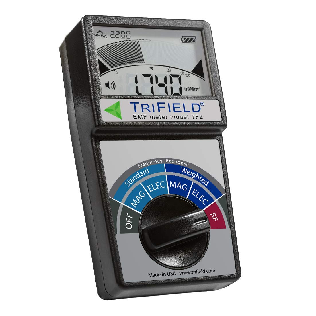 SpiritShack TriField TF2 EMF Medidor de fantasmas Detector EMF Medidor Ghost Caza Equipo