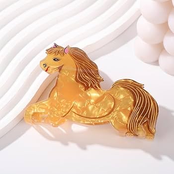 優優様　クリップペット　お馬さん Amazon.co.jp: 秋の馬の形をしたバンスクリップ カラフル 動物