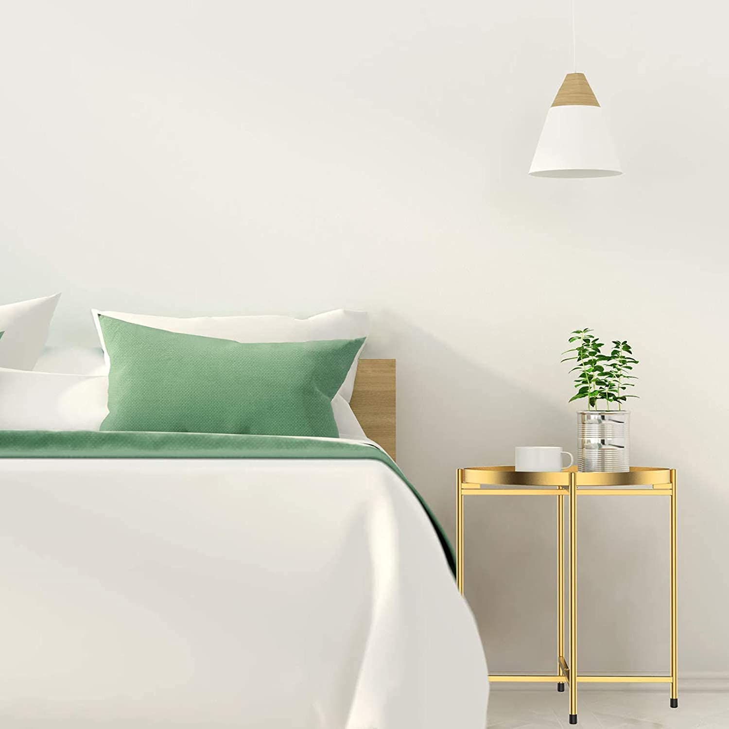 Amazon｜サイドテーブル ソファ サイドテーブル 荷物置き台