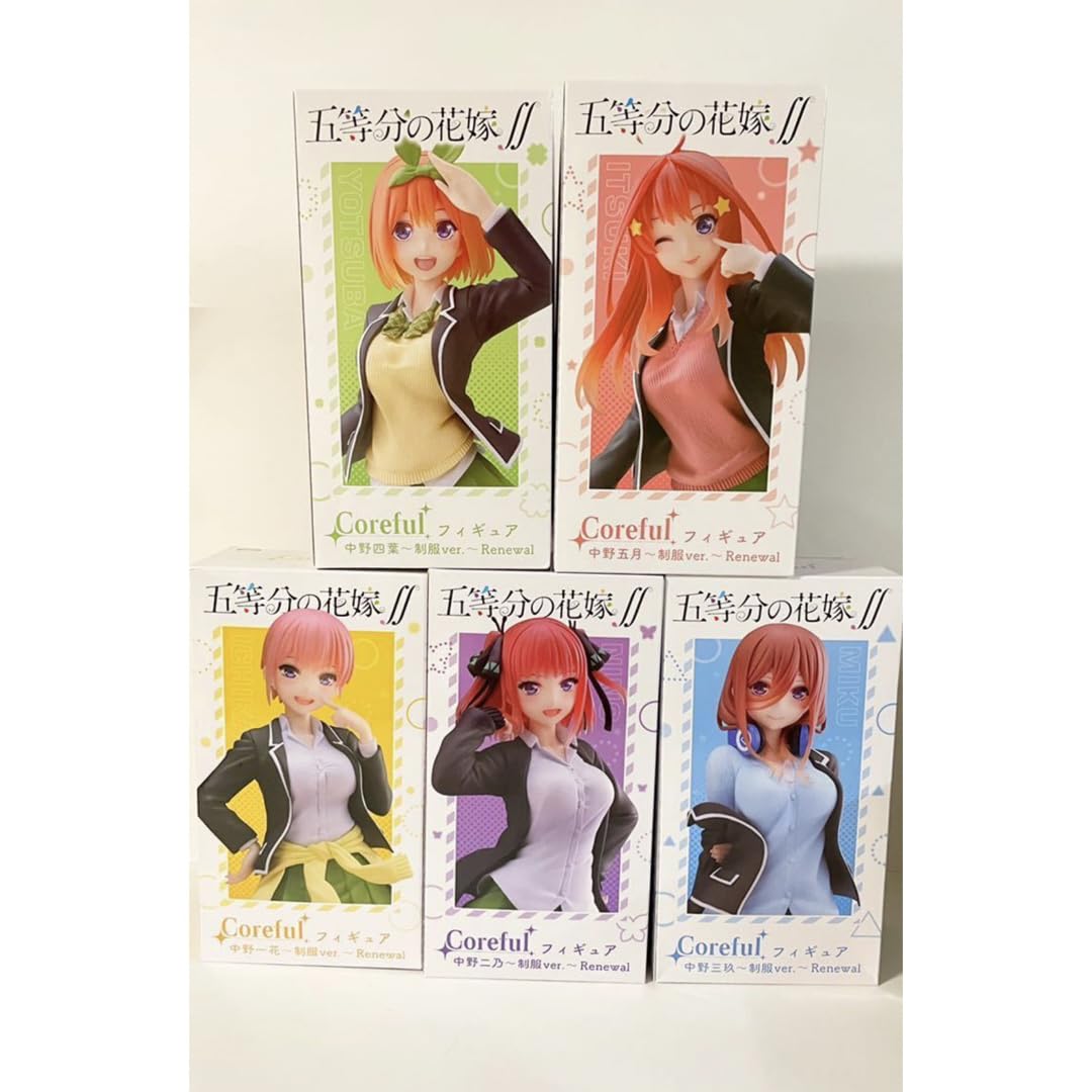 Amazon.co.jp: 五等分の花嫁∬ PMフィギュア 水着 Coreful 制服 10種