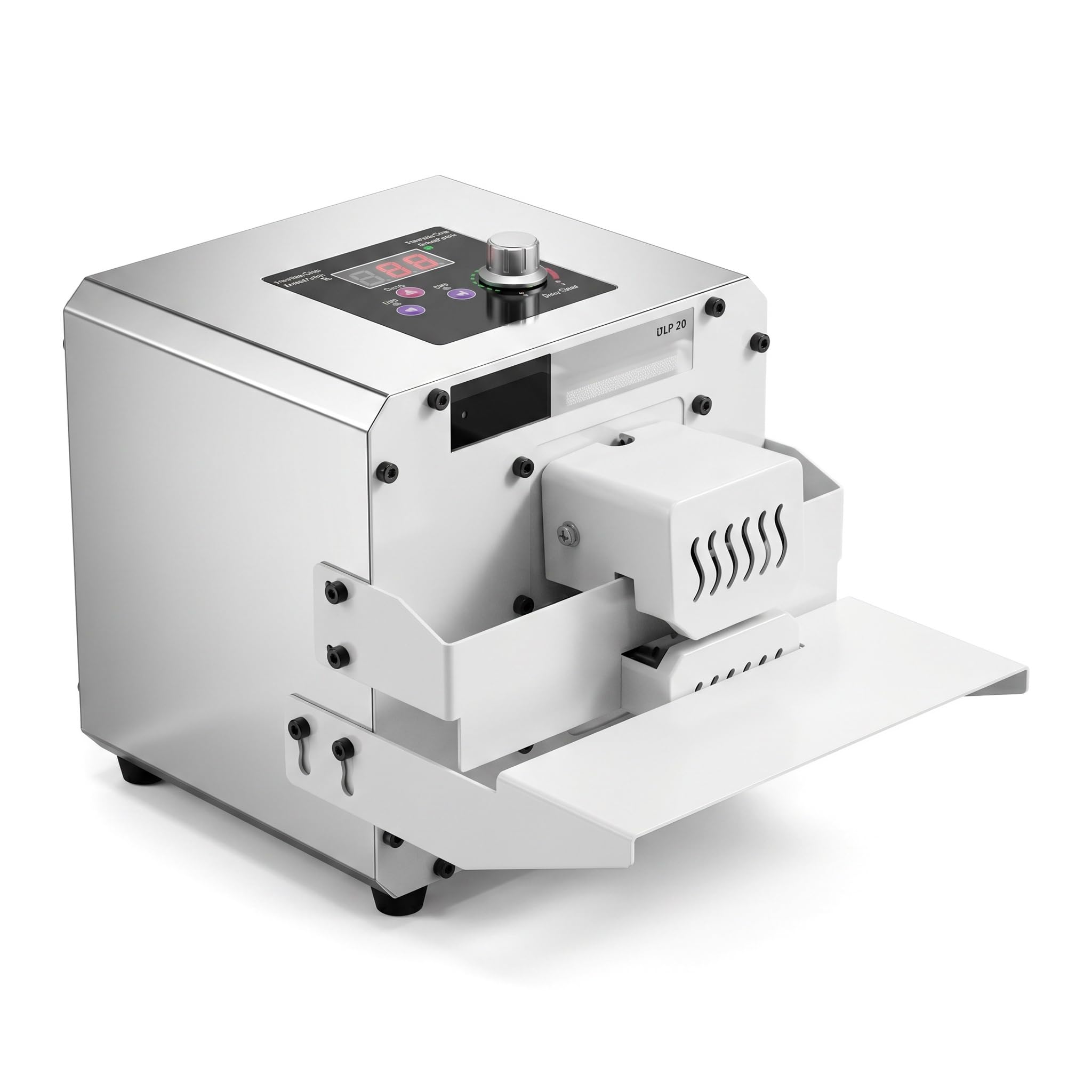 Máquina Comercial De Sellado Térmico De Bolsas, Selladora Totalmente Automática De 80 W Para Envasado De Dulces, Temperatura Y Velocidad Ajustables, Velocidad Del Rodillo De 5 Metros/minuto, Para