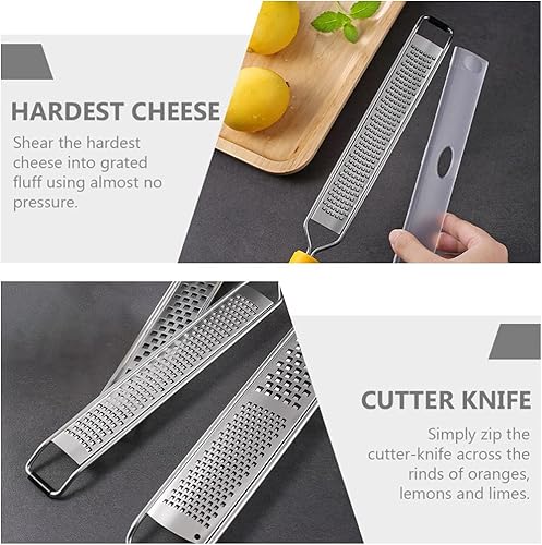 Miniatura 7 de Happyyami 6 Pcs Cheese Cheese Grater Cheese Slicer Chocolate Grater Truffle Cutter Kitchen Grater Food Grater Potato Grater Multipurpose Graters