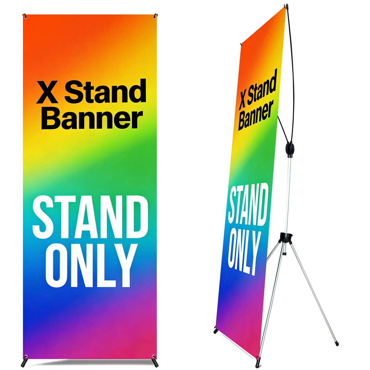 r*o様 羽バングル&ポンポンフロート&リボンフロート Amazon.com: 4U Media&Displays X Frame Banner Stand 2 Pack