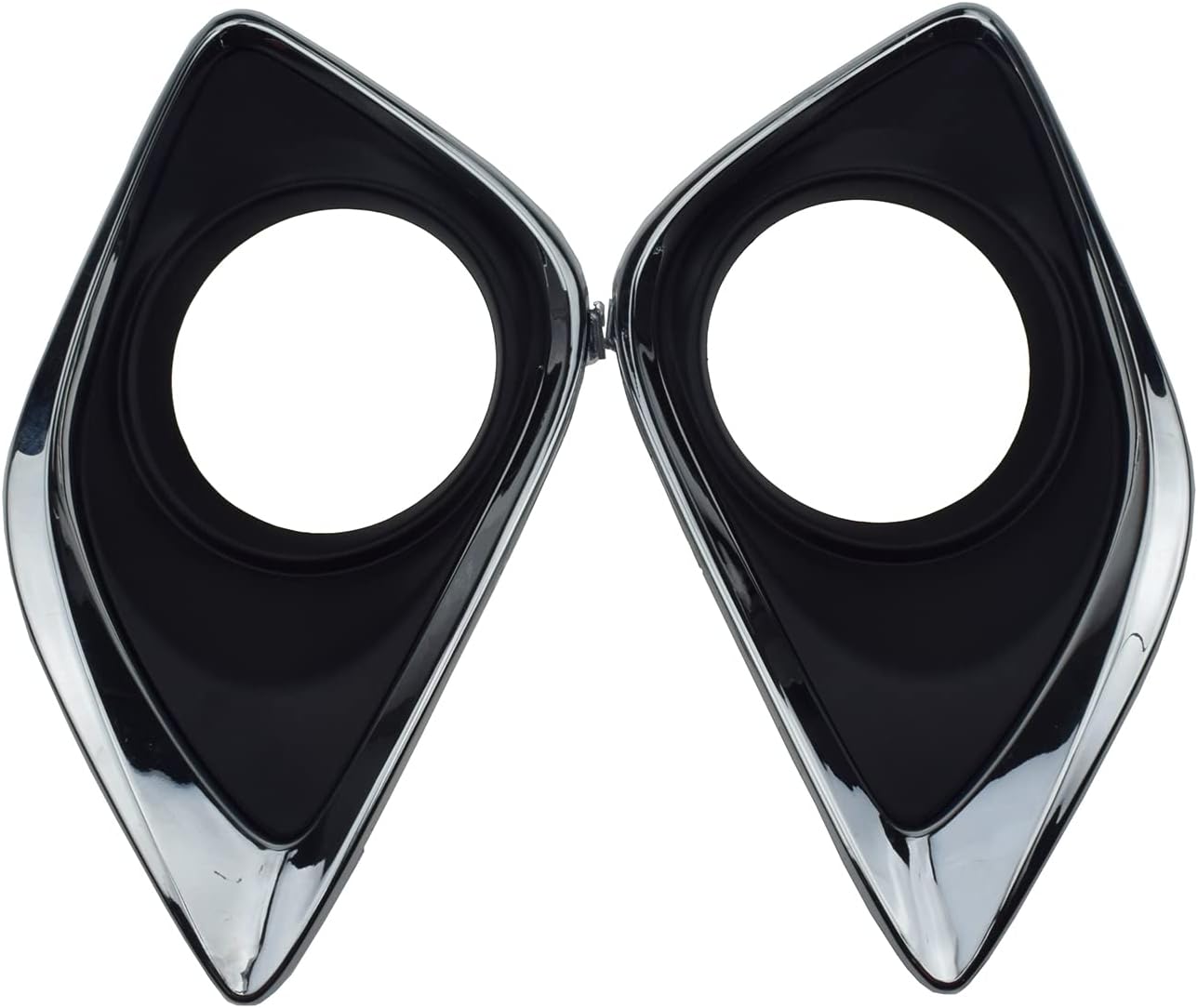 Front Left & Right Side Fog Light Covers Pair For Toyota Venza 2013-2016