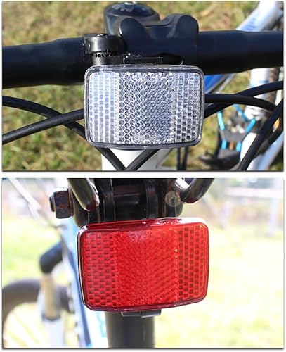 Miniatura 8 de Reflectores de bicicleta, Reflectores de bicicletas, Kit de reflectores delanteros y traseros de bicicleta