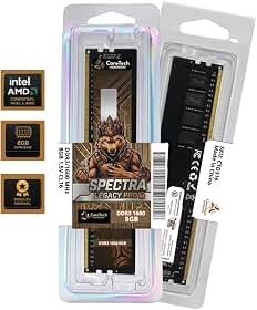 Memória RAM DDR3 1600 MHz, 8GB, 1.5V, Coretech Spectra Legacy Pro, Desktop, Plug & Play