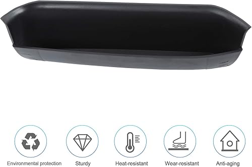 Miniatura 3 de JeCar Bandeja de almacenamiento con asa de agarre para Jeep Renegade, organizador de almacenamiento para Jeep Renegade 2015-2023