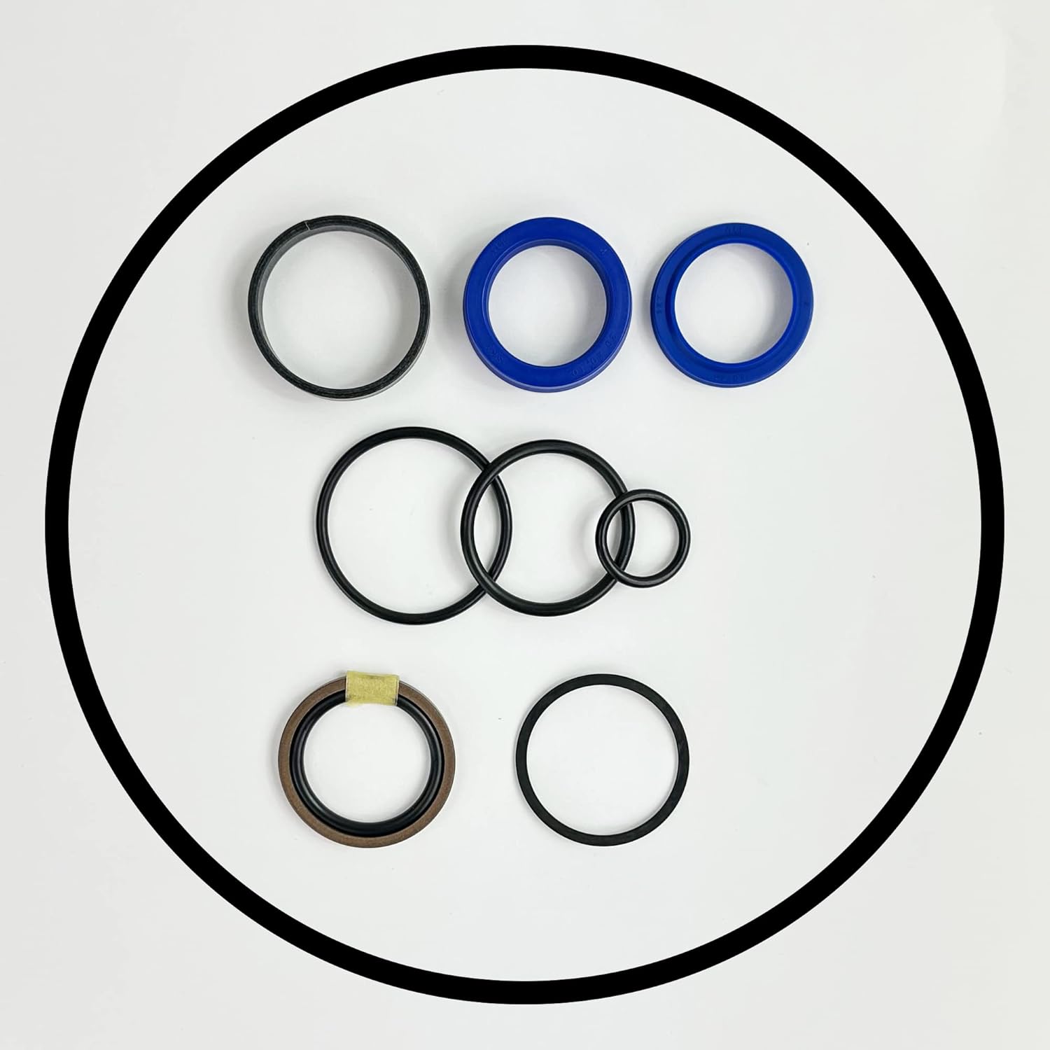 Eparts, Inc. E-7J266-63402 Boom & Bucket Cylinder Seal Kit for Kubota Front Loader LA463 (S/N 24768 & After), LA513 (S/N 30220 & After)
