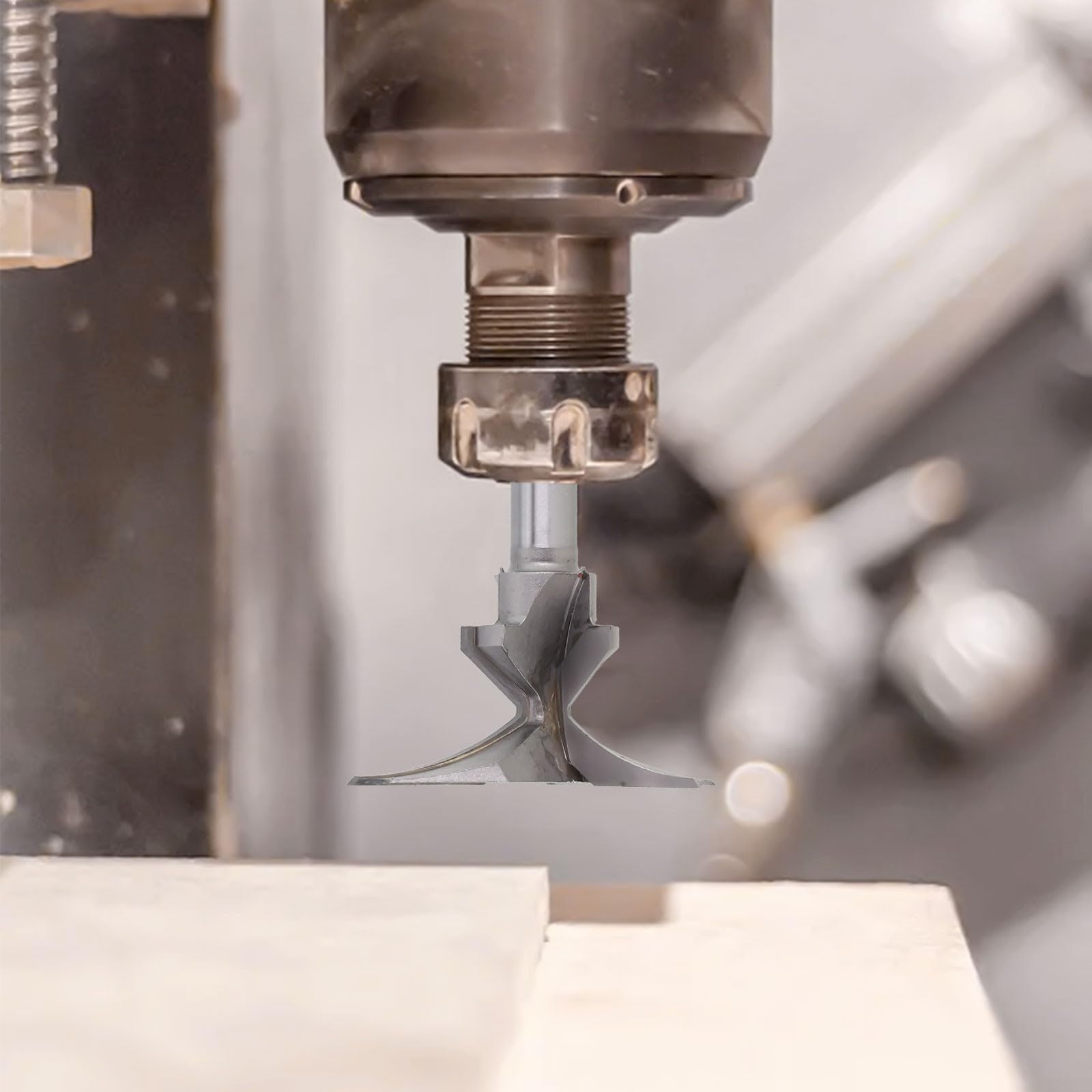 Fresa per legno per r50 raggio 1/2 pollice codolo per fresa curva per legno | per raggio r50, gambo da 1/2", curve lisce, guida precisa, compatibile con fresatrici