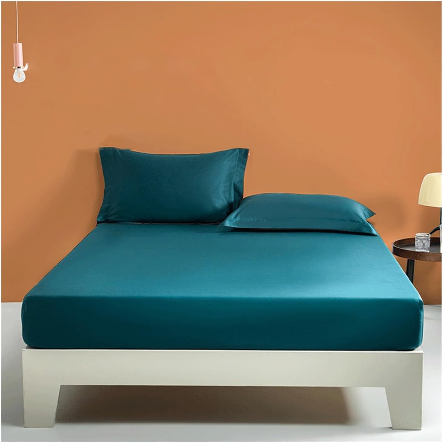 Fitted Sheet for Double Bed Queen Size Super King 100 Long Staple