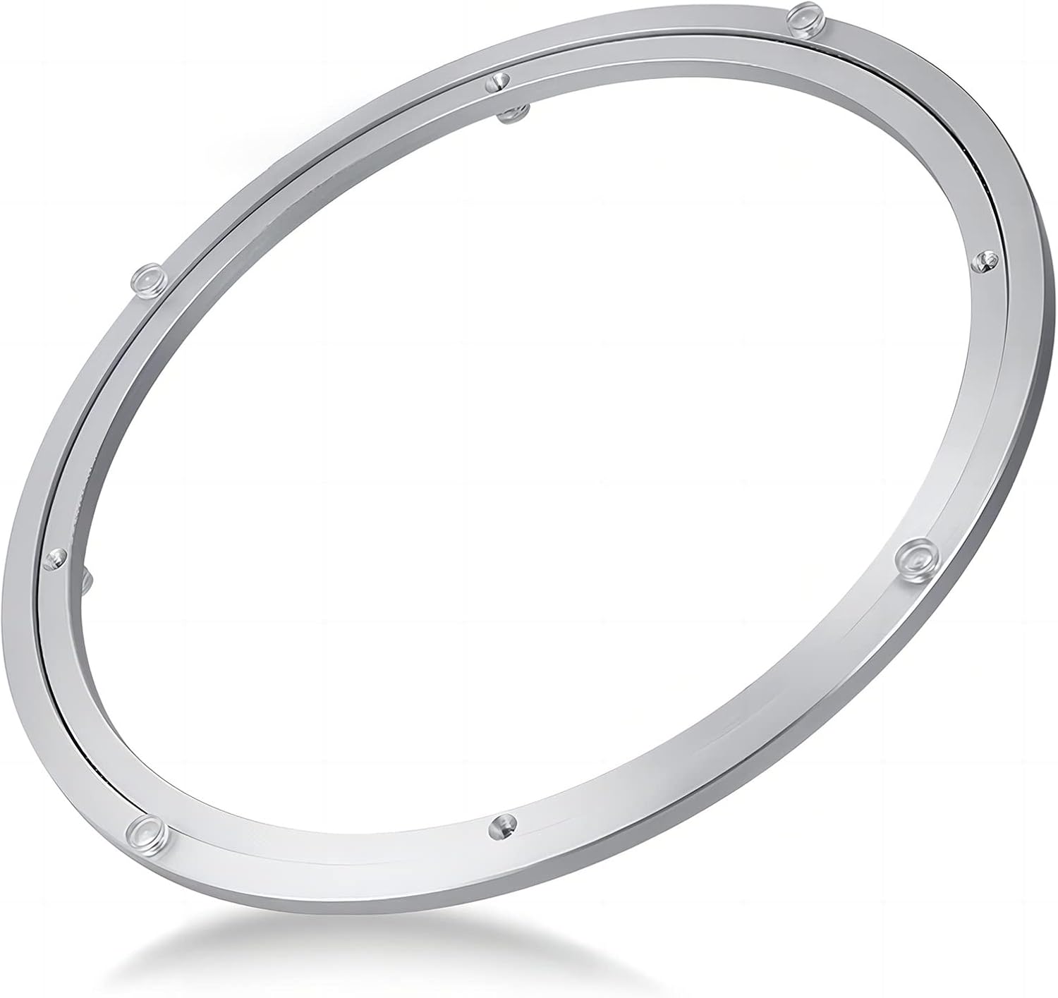 Heavy Duty 18 Inch Lazy Susan Hardware - Aluminum Turntable Swivel Bearing Base For Glass, Wood & Marble Tables (506mm)