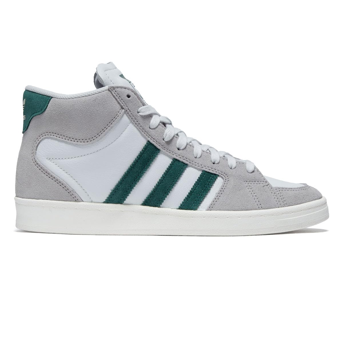 adidas Superskate Shoes - Granite/Green/Crystal White - 10.5
