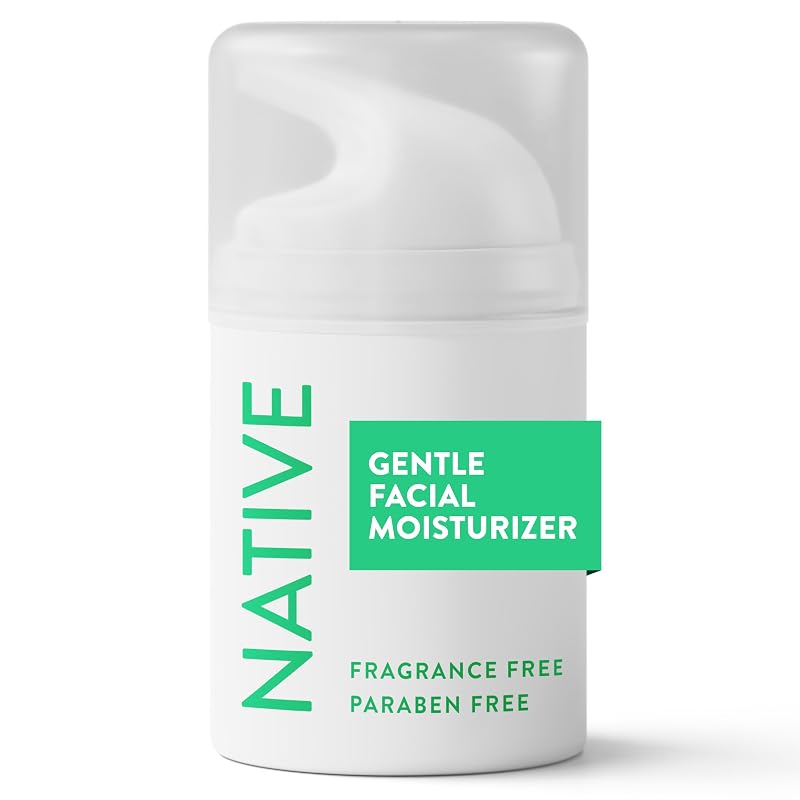 Native Hidratante Facial com Vitamina B3 e Aloe, Sem Fragrância e Silicone, 50 mL