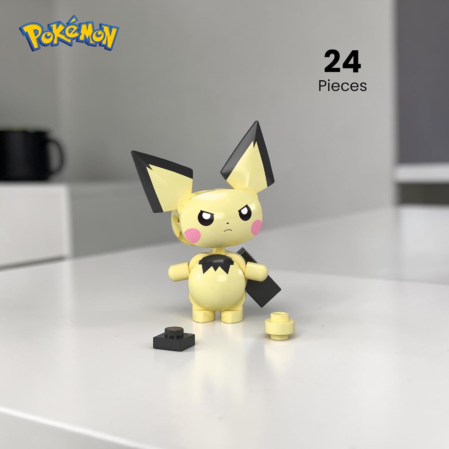 MEGA Pokemon: Pichu Pokeball - 24 Piece Building Set image 2