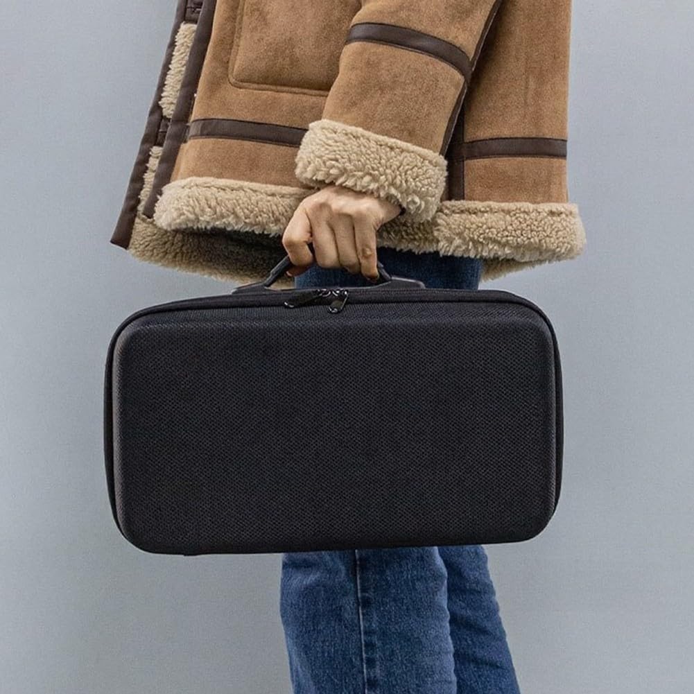 Bolsa de almacenamiento de impresora EVA para HP para Officejet 250 200 258, funda de transporte rígida portátil impermeable con compartimentos divididos con correa para el hombro