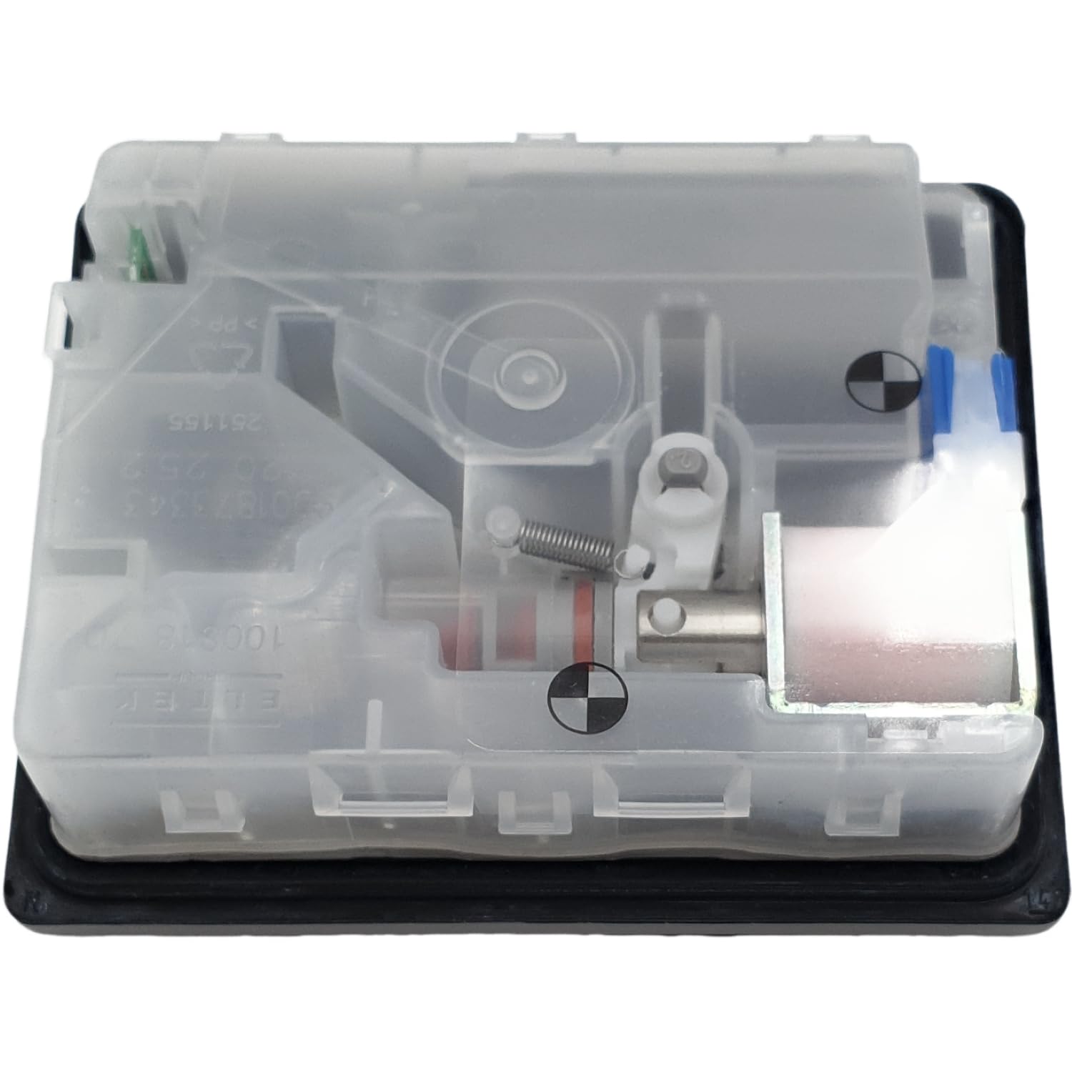 Unité de dosage pour lave-vaisselle 00755073 - Dispositif d'addition, nettoyant, module de porte, compatible avec Bosch Siemens - Gris - Remplace 12042696 00757778 - Chambre de prélavage 15