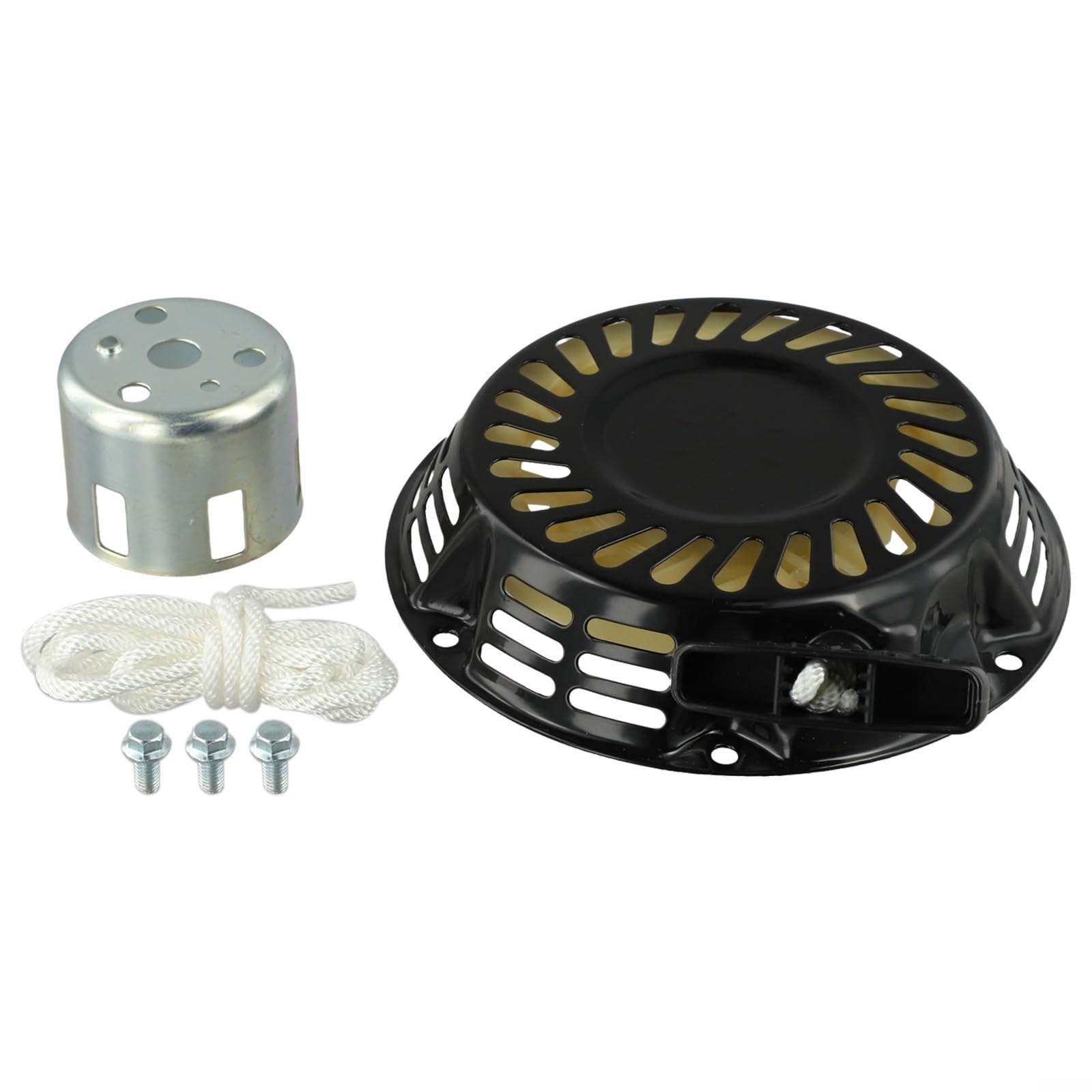 Recoil Starter Kit for 212cc 196cc 224cc 208cc Engines Used in Equipment Including Lawn Mowers Generators and Snow Blowers