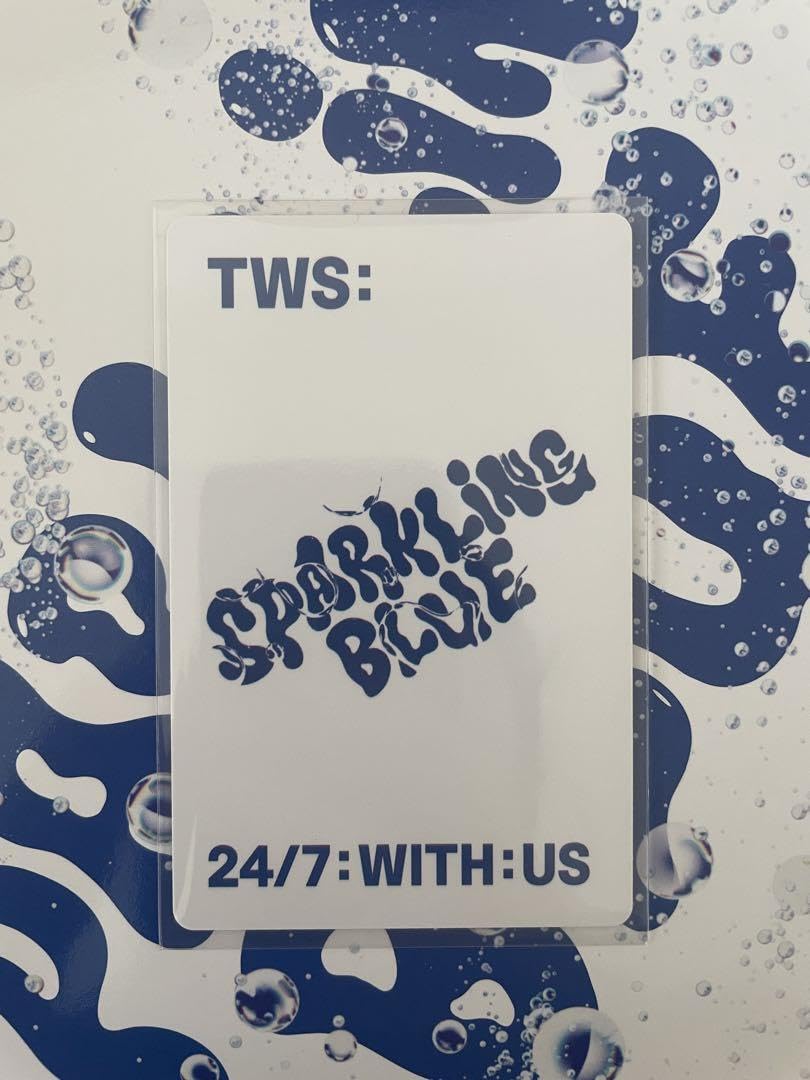 Amazon.co.jp: TWS ヨンジェSparkling Blue TARGET限定 トレカ