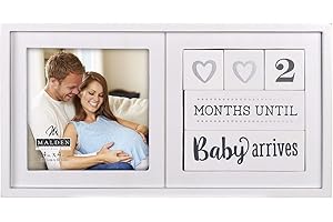 Malden International Designs Baby Countdown Blocks