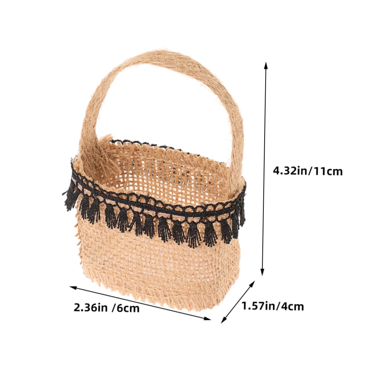 5Pcs Rustic Bags for Candies Portable Storage Pouches for Weddings Birthdays and Festivals Decorative Containers for Photography and Events