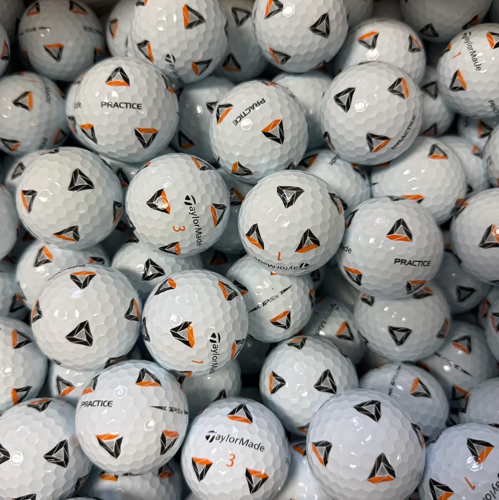 TaylorMade 2021 TP5x PIX2 Practice Balls, 12 Dozen Balls