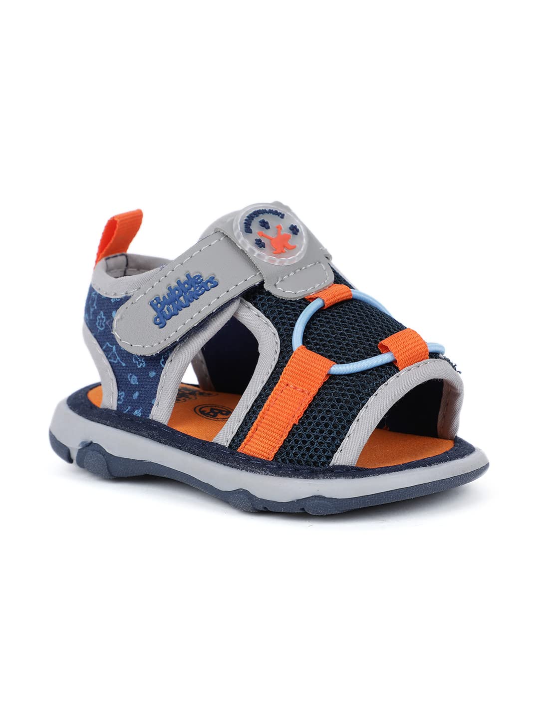 BubblegummersBoys TEENY Black Leather Sandals