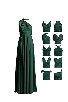 72styles Infinity Dress with Bandeau, Convertible Bridesmaid Dress, Long, Plus Size, Multi-Way Dress, Twist Wrap Dress