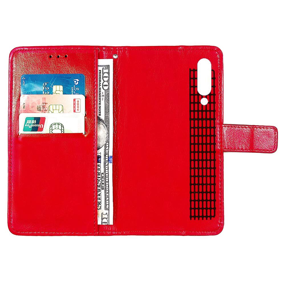 TienJueShi Blu Premium Retro Stand Portafoglio Telefono Caso per Xgody P40 6.8 inch in Pelle Case Copertina Custodia Protettiva Cover